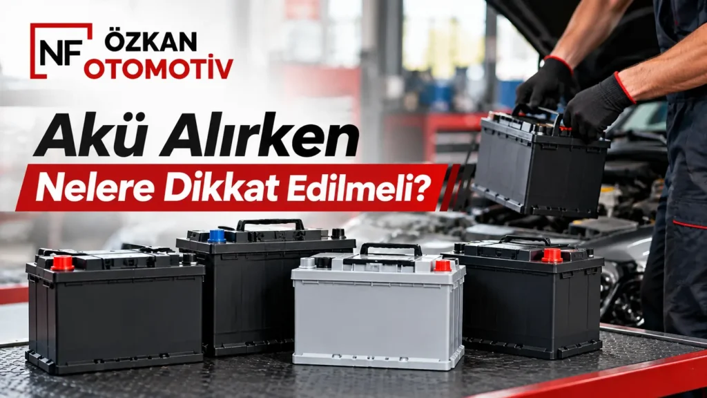 Akü alırken nelere dikkat edilmeli?