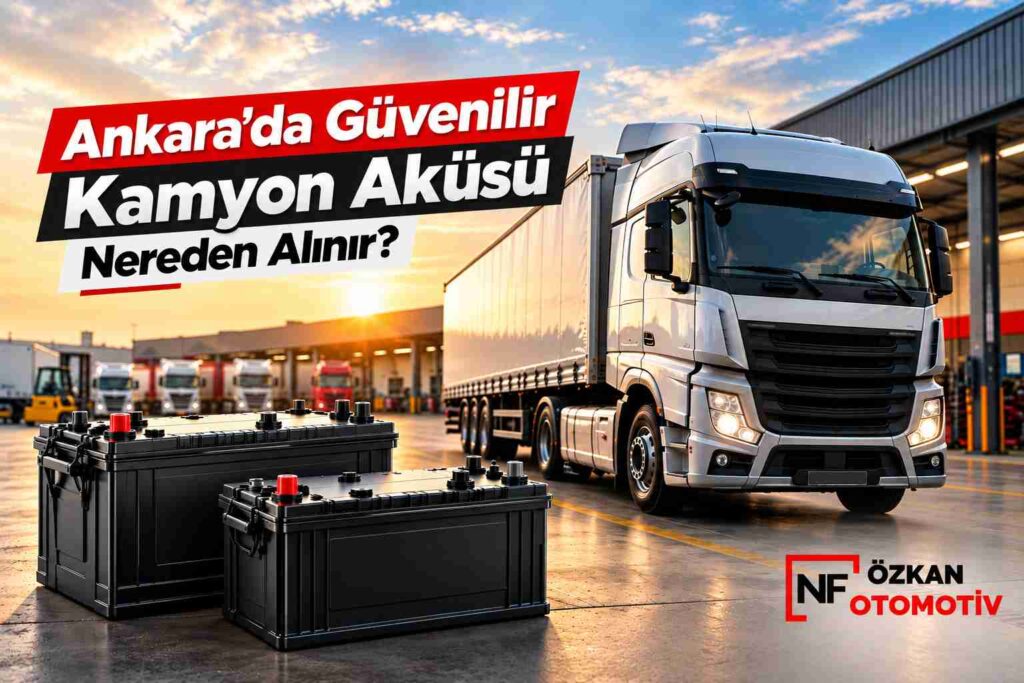 Ankara’da Güvenilir Kamyon Aküsü Nereden Alınır?