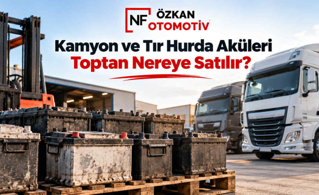 Kamyon ve Tır Hurda Aküleri Toptan Nereye Satılır?